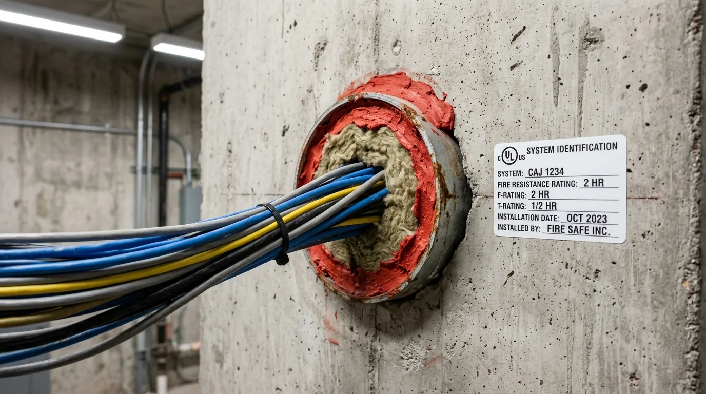 Firestopping Penetrations: The Requirement Nobody Gets Right