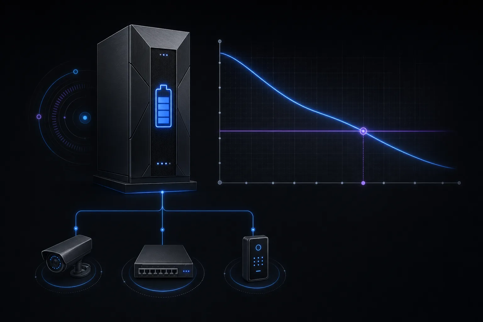 UPS Sizing and Battery Runtime Calculations for Security Infrastructure