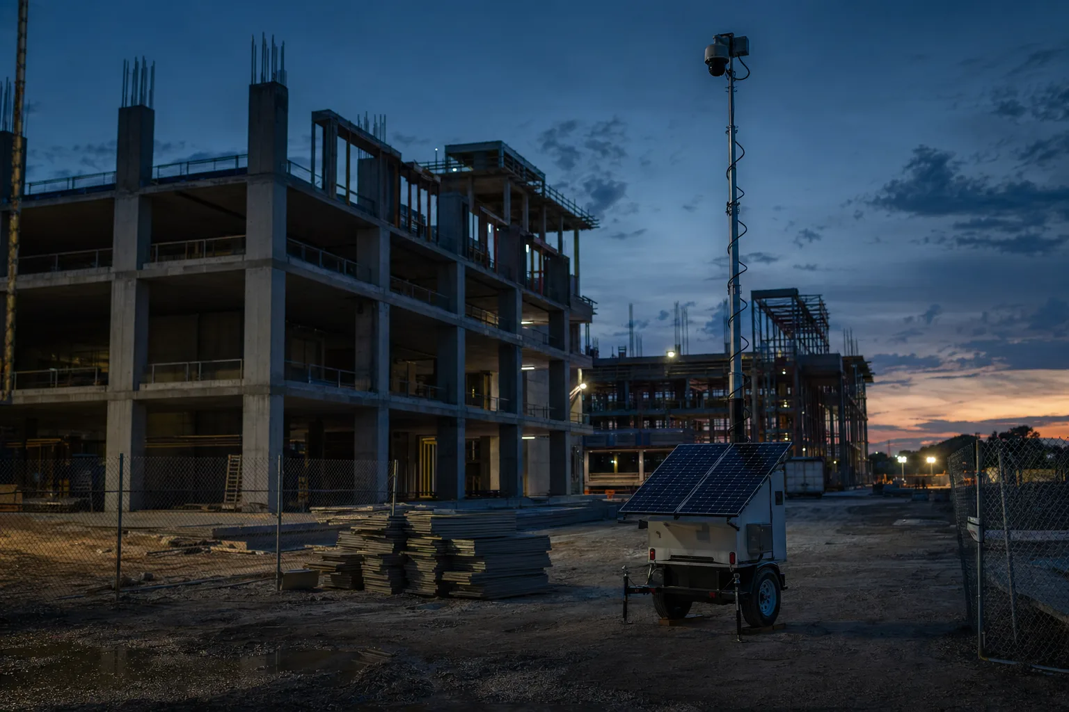 Representative construction sites environment of the kind ZEI engineers infrastructure for