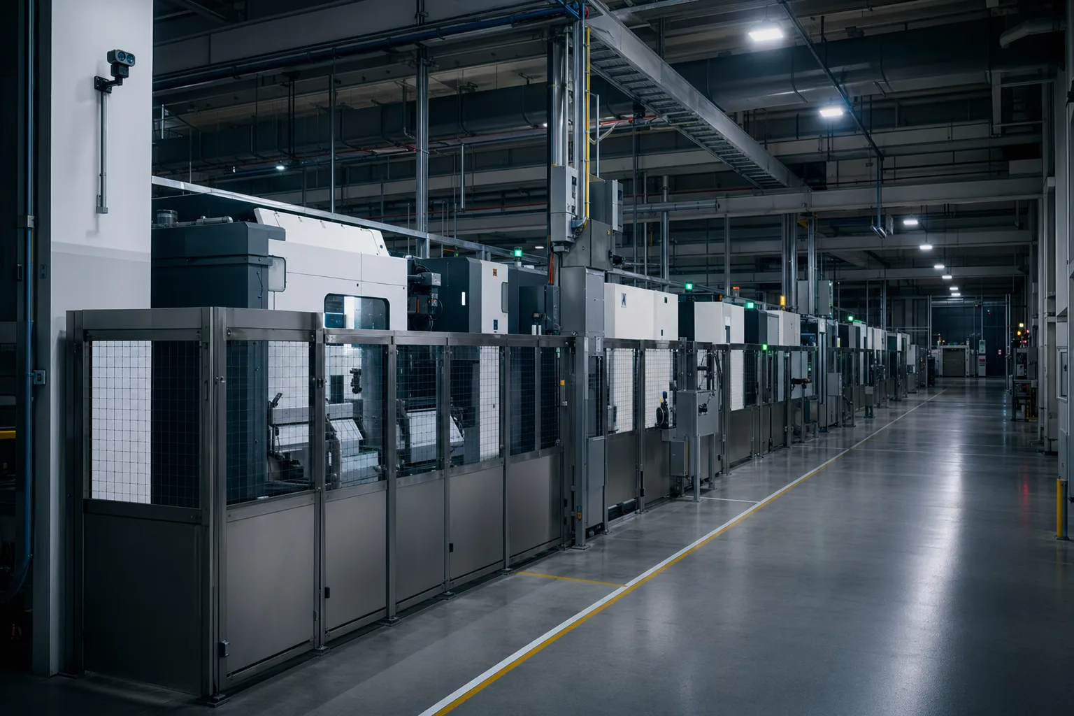 Representative manufacturing environment of the kind ZEI engineers infrastructure for