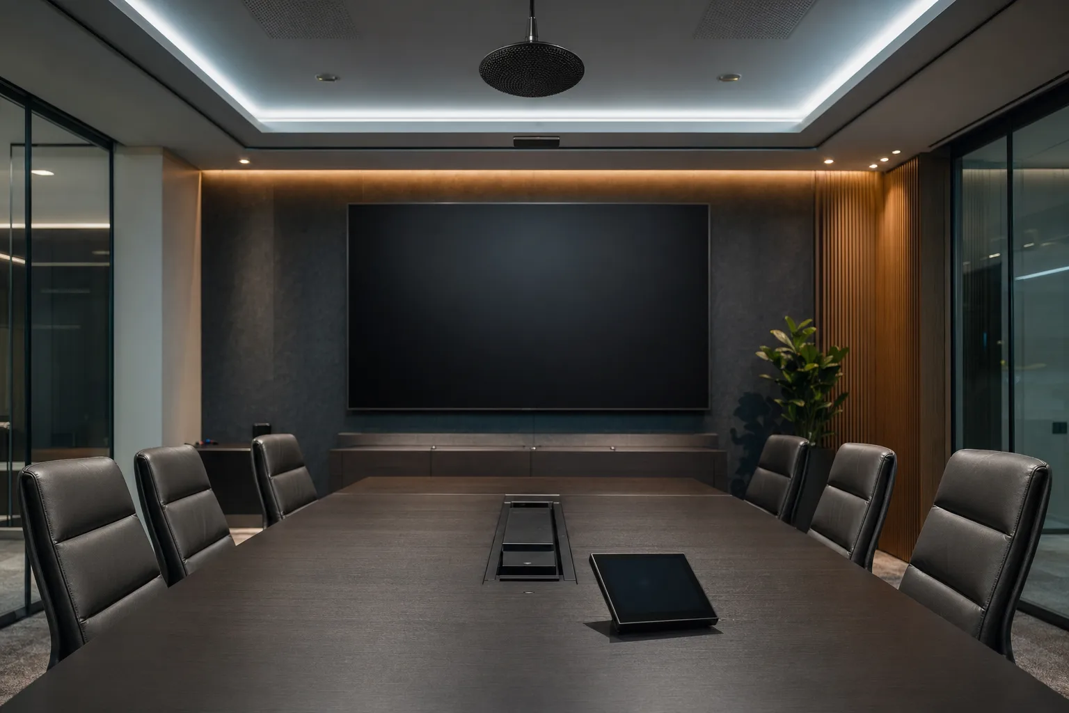 Representative real-world environment where ZEI deploys commercial a/v