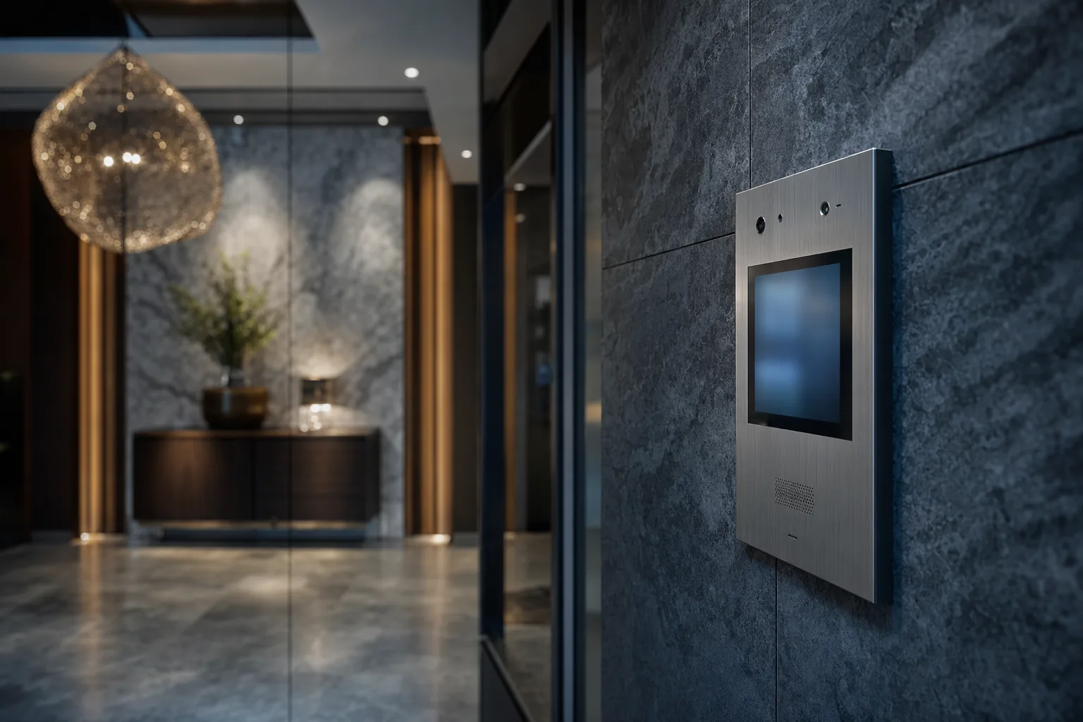 Representative real-world environment where ZEI deploys intercom systems