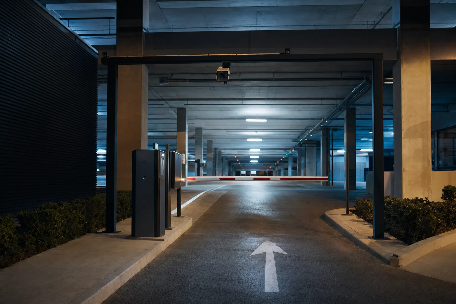 Representative real-world environment where ZEI deploys smart parking